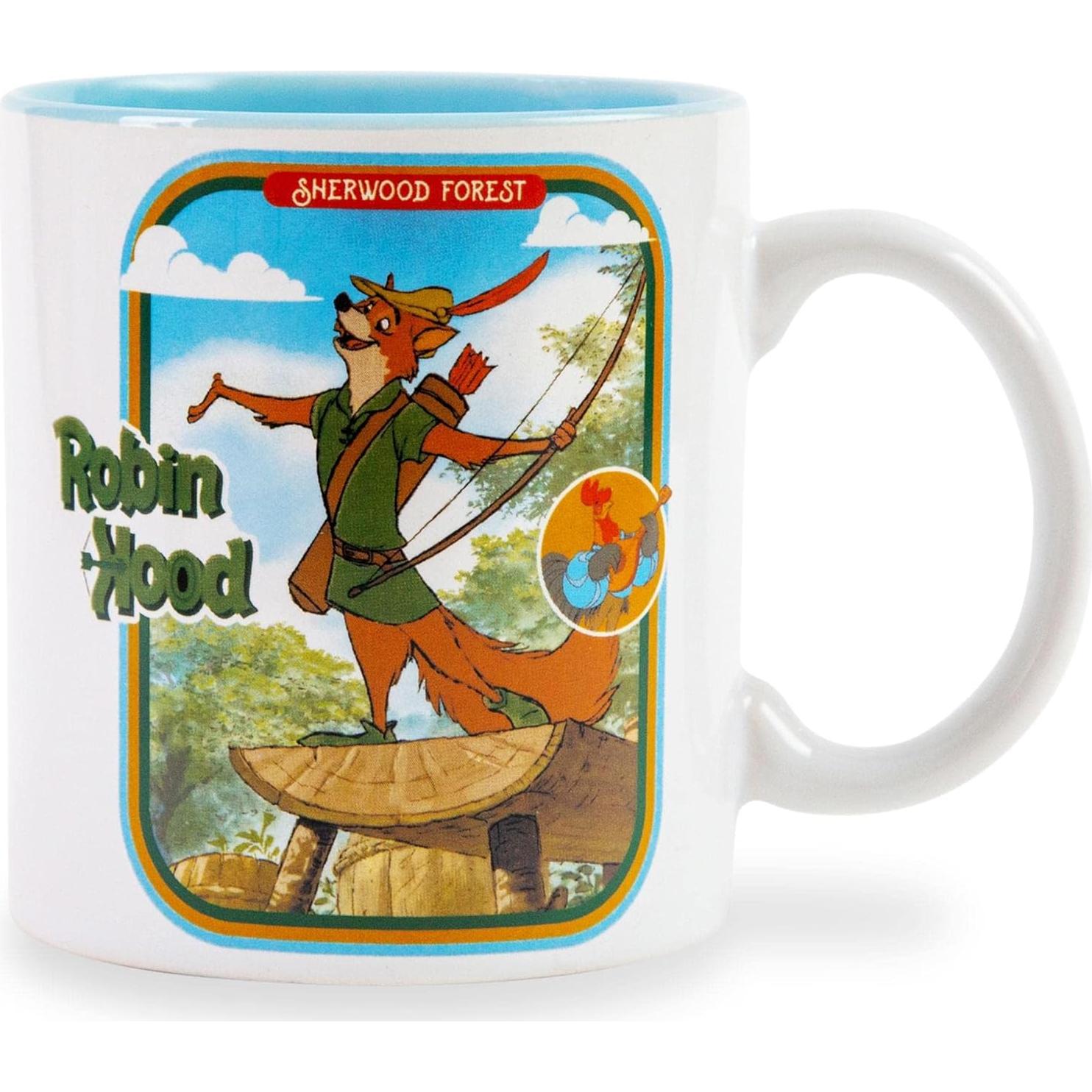 Taza de Cerámica Disney Robin Hood 590 ml Grande Retro