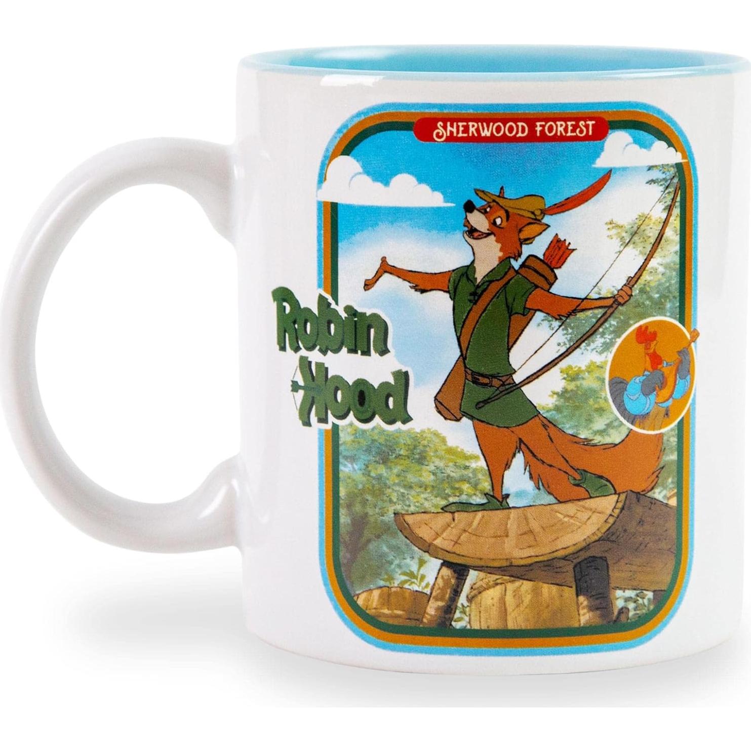 Taza de Cerámica Disney Robin Hood 590 ml Grande Retro
