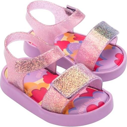 Sandalias Mini Melissa Jump para Niños - Lila Brillante