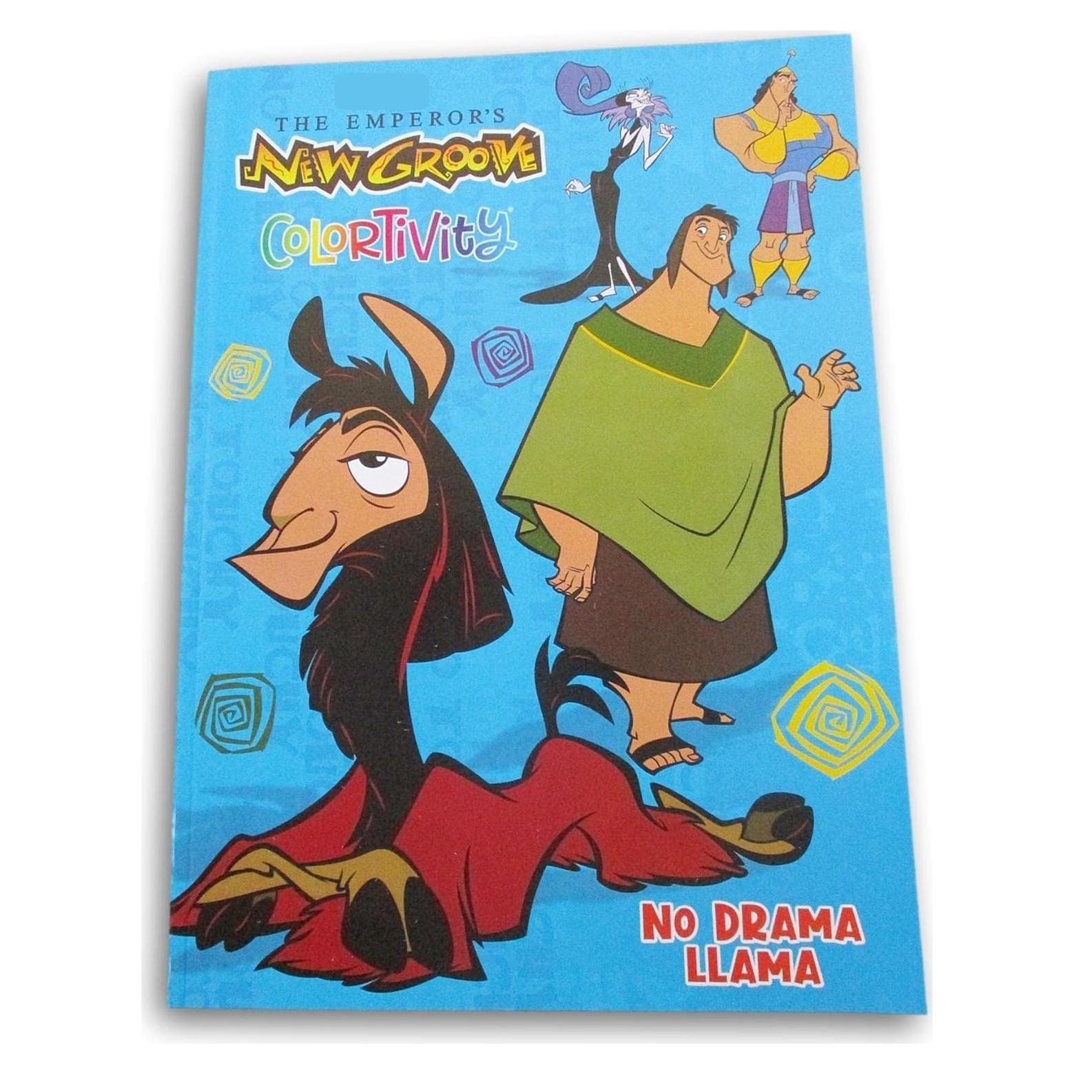 Libro para Colorear La Nueva Onda del Emperador - 80 Páginas