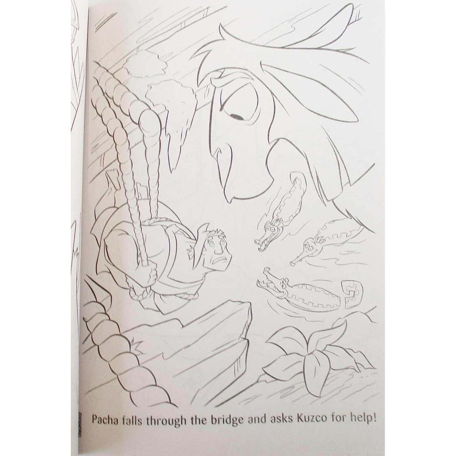 Libro para Colorear La Nueva Onda del Emperador - 80 Páginas