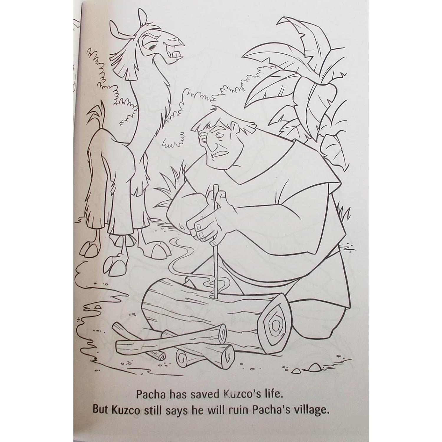 Libro para Colorear La Nueva Onda del Emperador - 80 Páginas