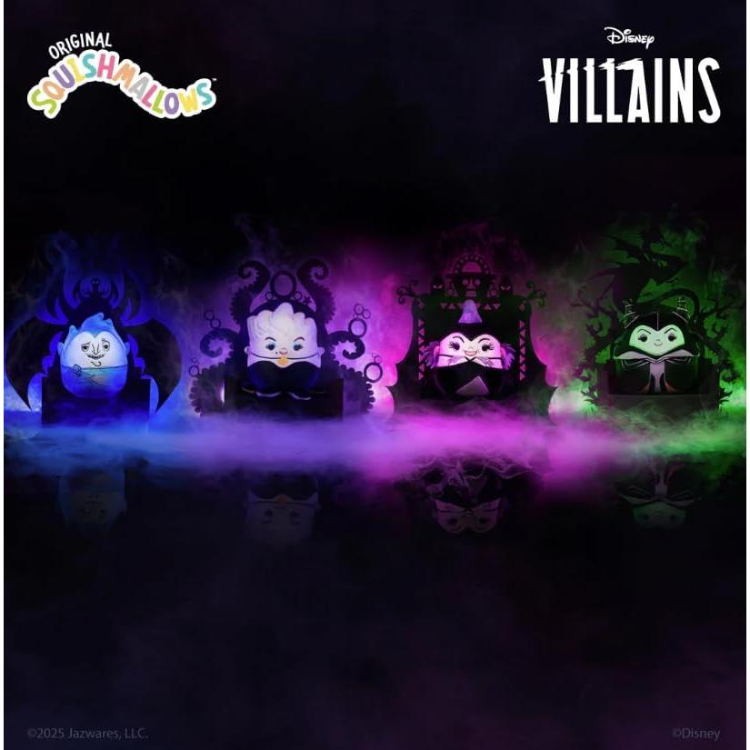 Squishmallows Villanos Disney 10cm - Hades, Malefica, Ursula, Yzma
