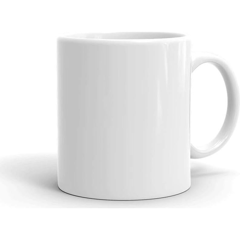 Taza Cerámica Blanca 11 Oz Kuzco NO TOUCHY Divertida BERULL