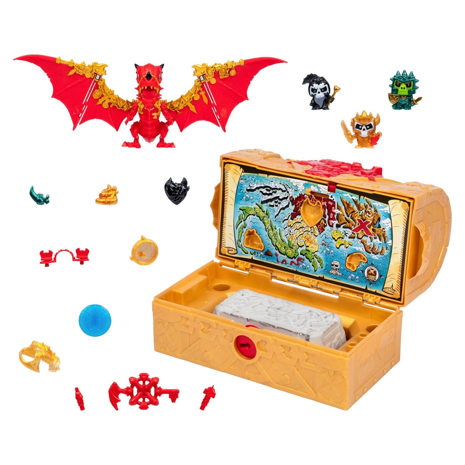 Cofre del Tesoro Misterioso Treasure X Tierras Perdidas 25 Sorprensas