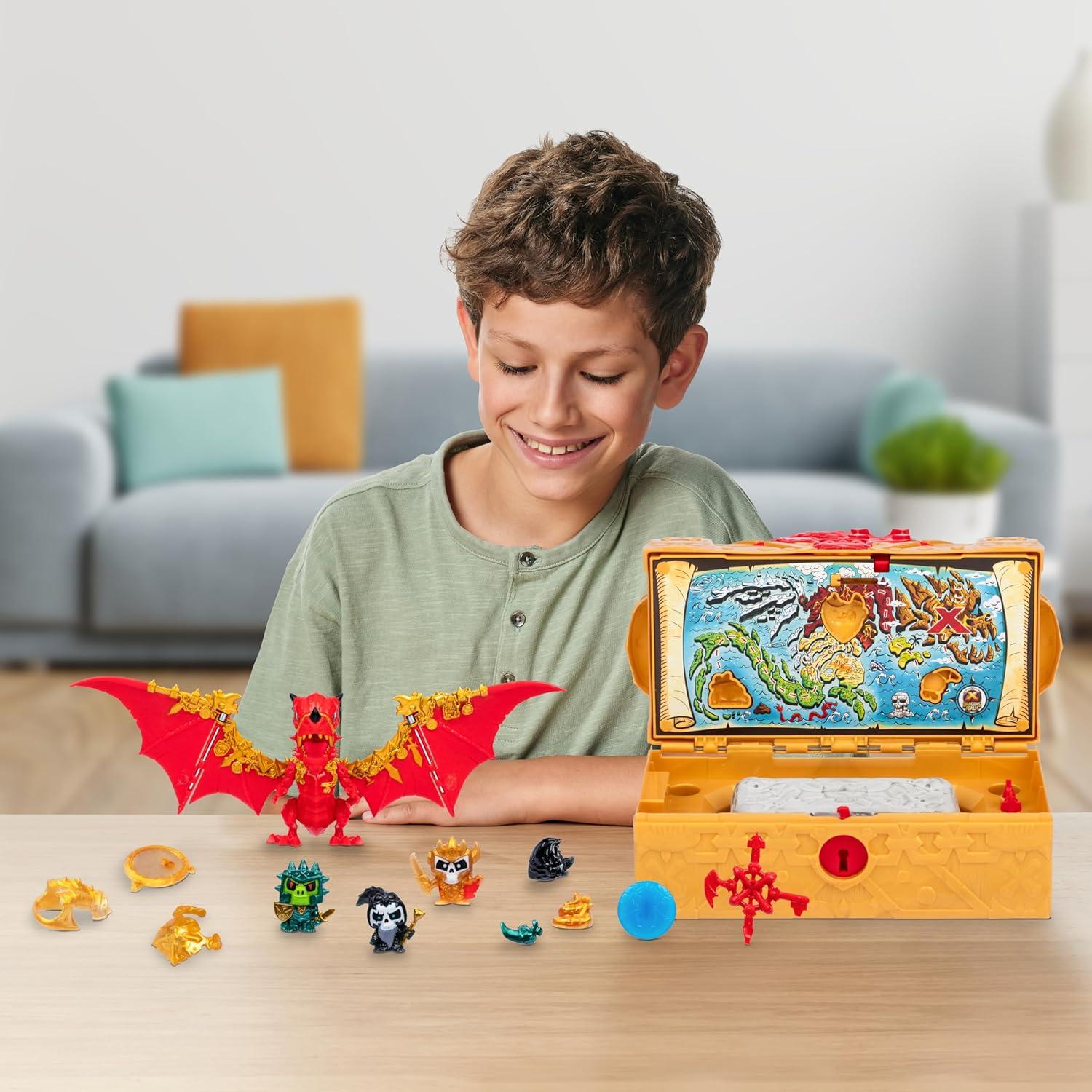 Cofre del Tesoro Misterioso Treasure X Tierras Perdidas 25 Sorprensas