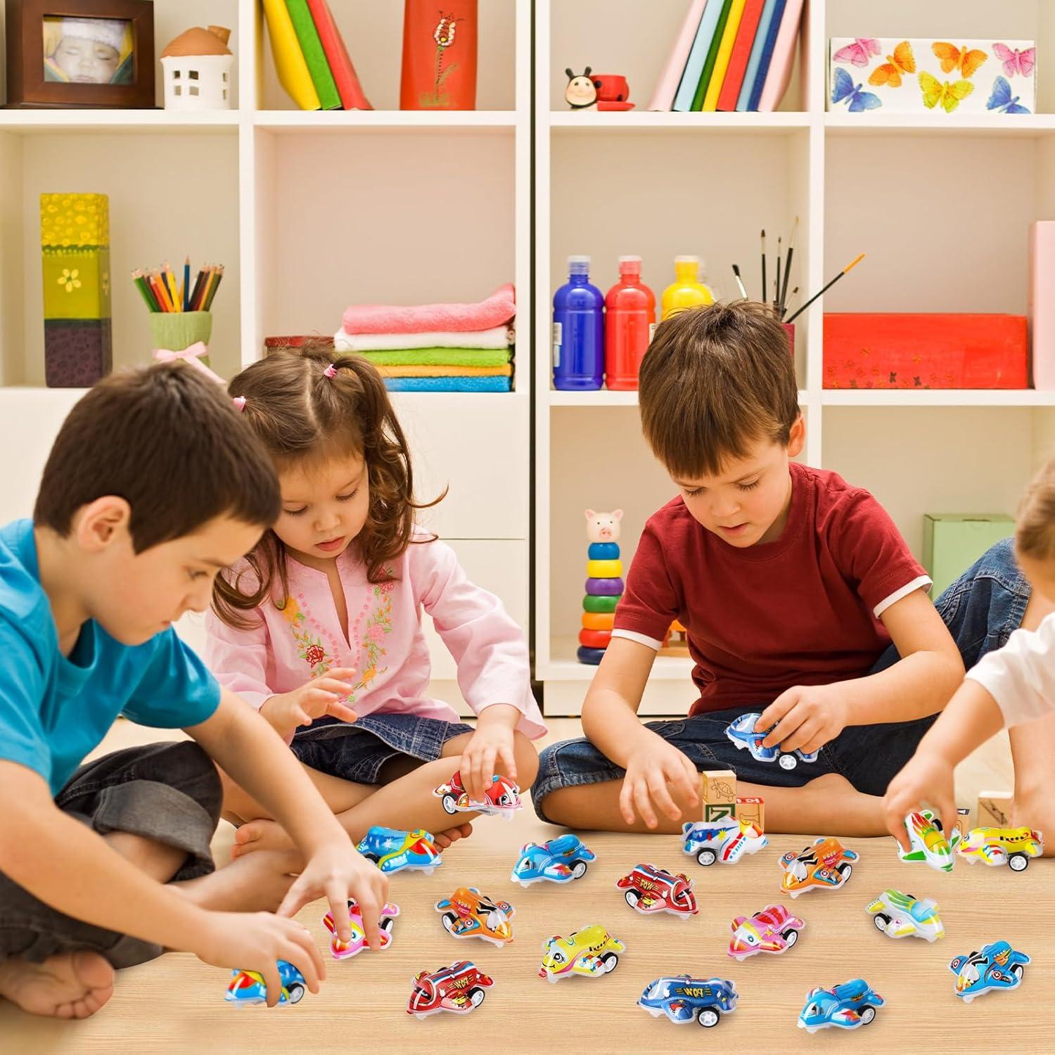 Set de 36 Mini Aviones de Retroceso Hooqict para Niños