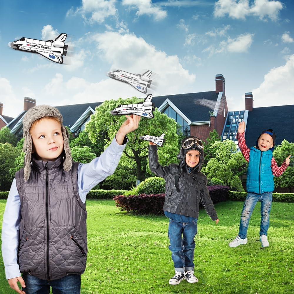 Set de 24 Planeadores Espaciales ArtCreativity - Juguetes Voladores de Espuma