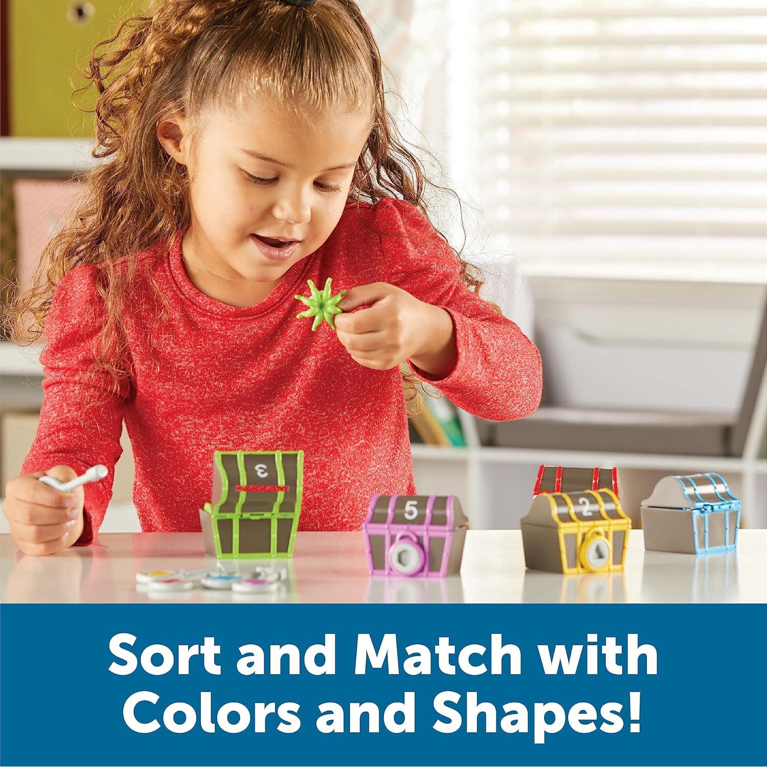 Juguete Educativo Pirata Recursos de Aprendizaje 30 Piezas