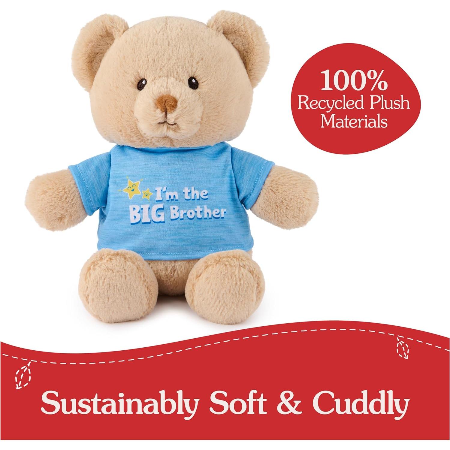 Oso de Peluche Mensajero GUND 30 cm 100% Reciclado Beige