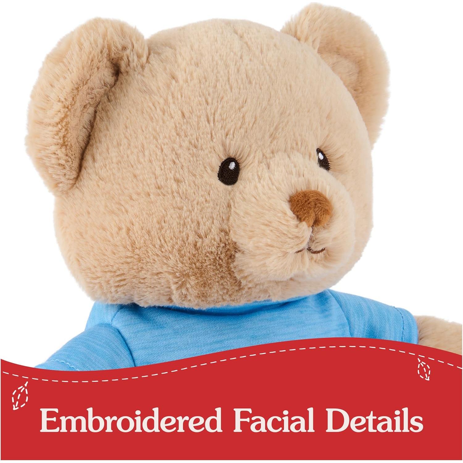 Oso de Peluche Mensajero GUND 30 cm 100% Reciclado Beige