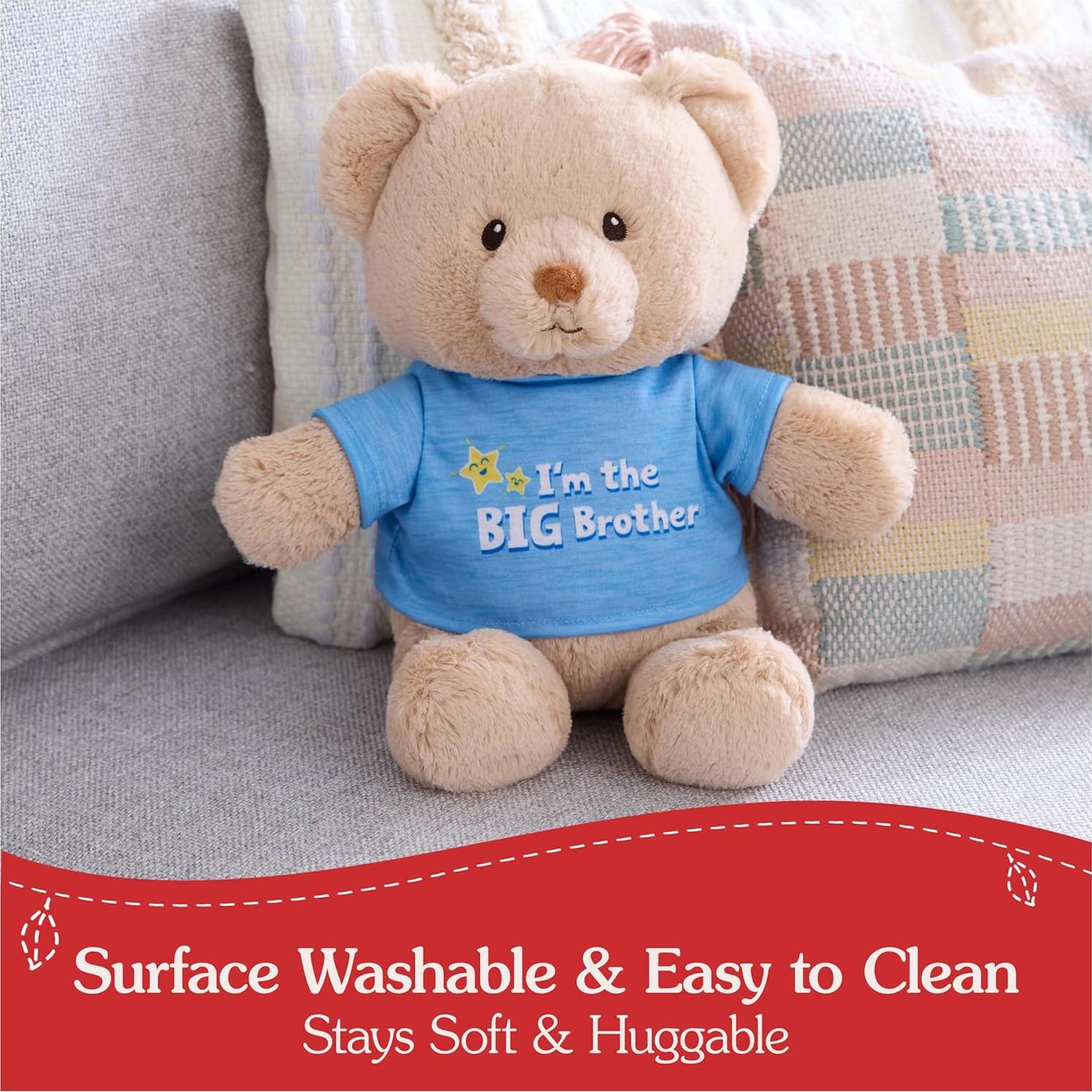 Oso de Peluche Mensajero GUND 30 cm 100% Reciclado Beige