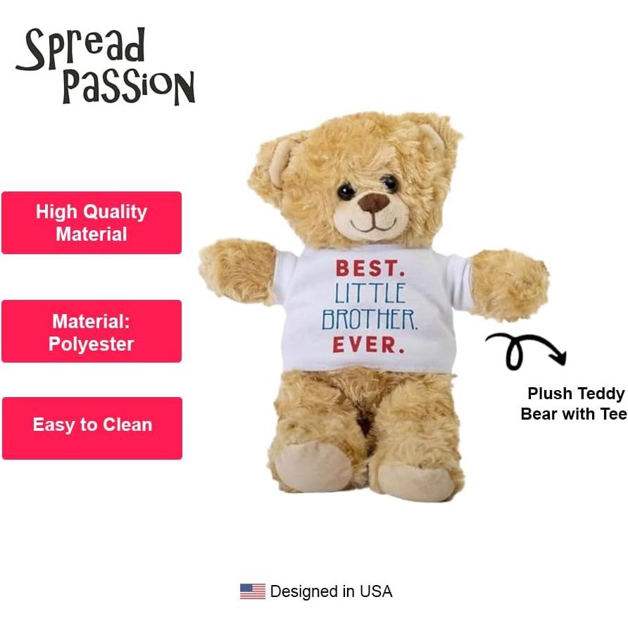 Teddy Bear de Peluche SpreadPassion 25.4 cm con Camiseta
