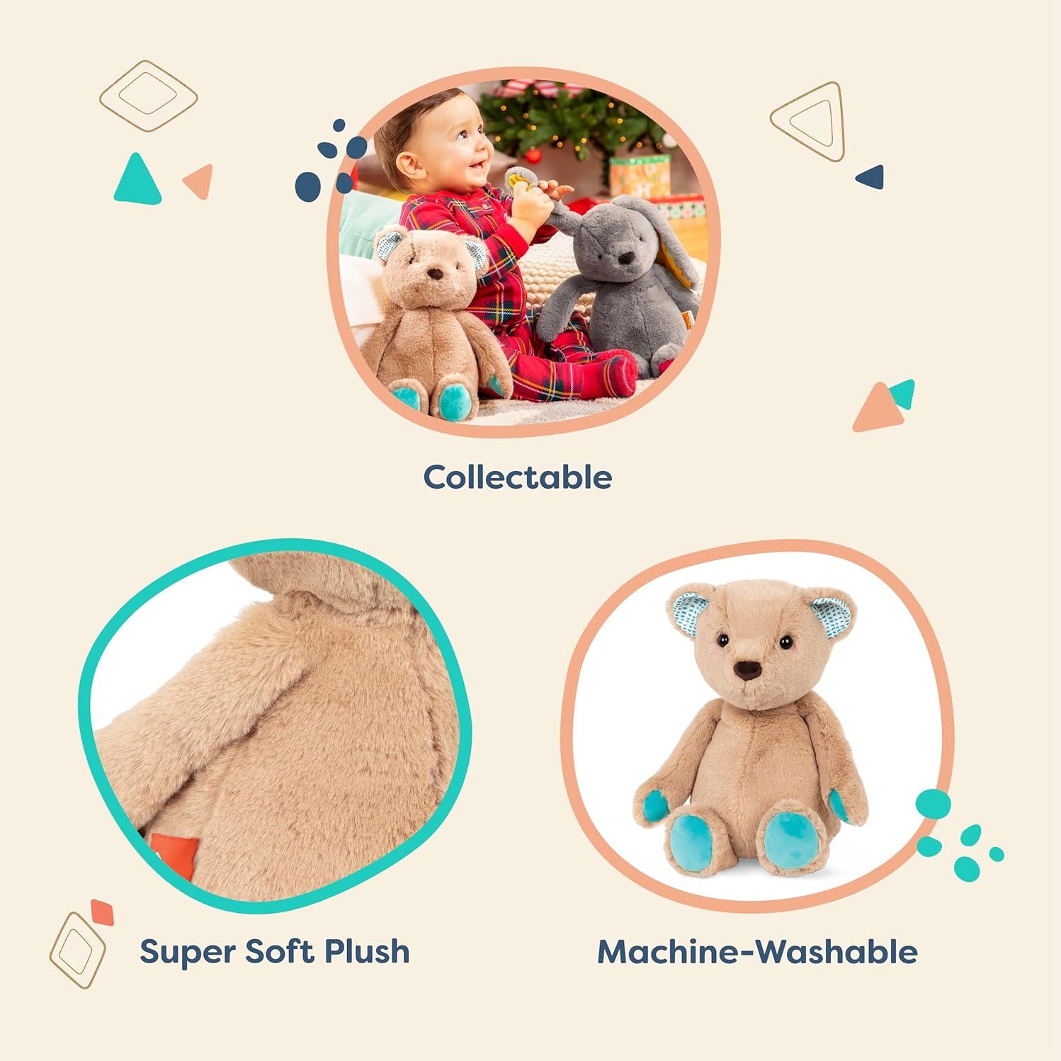 Oso de Peluche B. Toys Cara-Mellow 30.5 cm Lavable 0+ meses