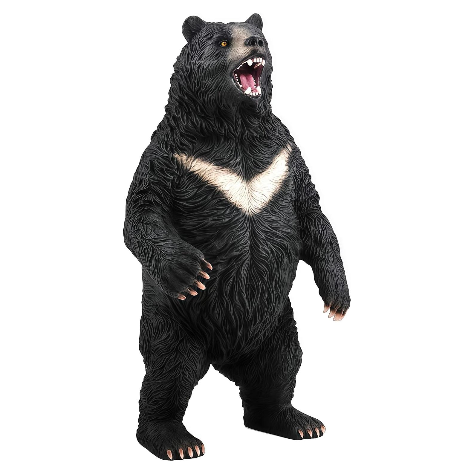 Figura de Oso Negro Higherbros 15cm - Juguete Educativo