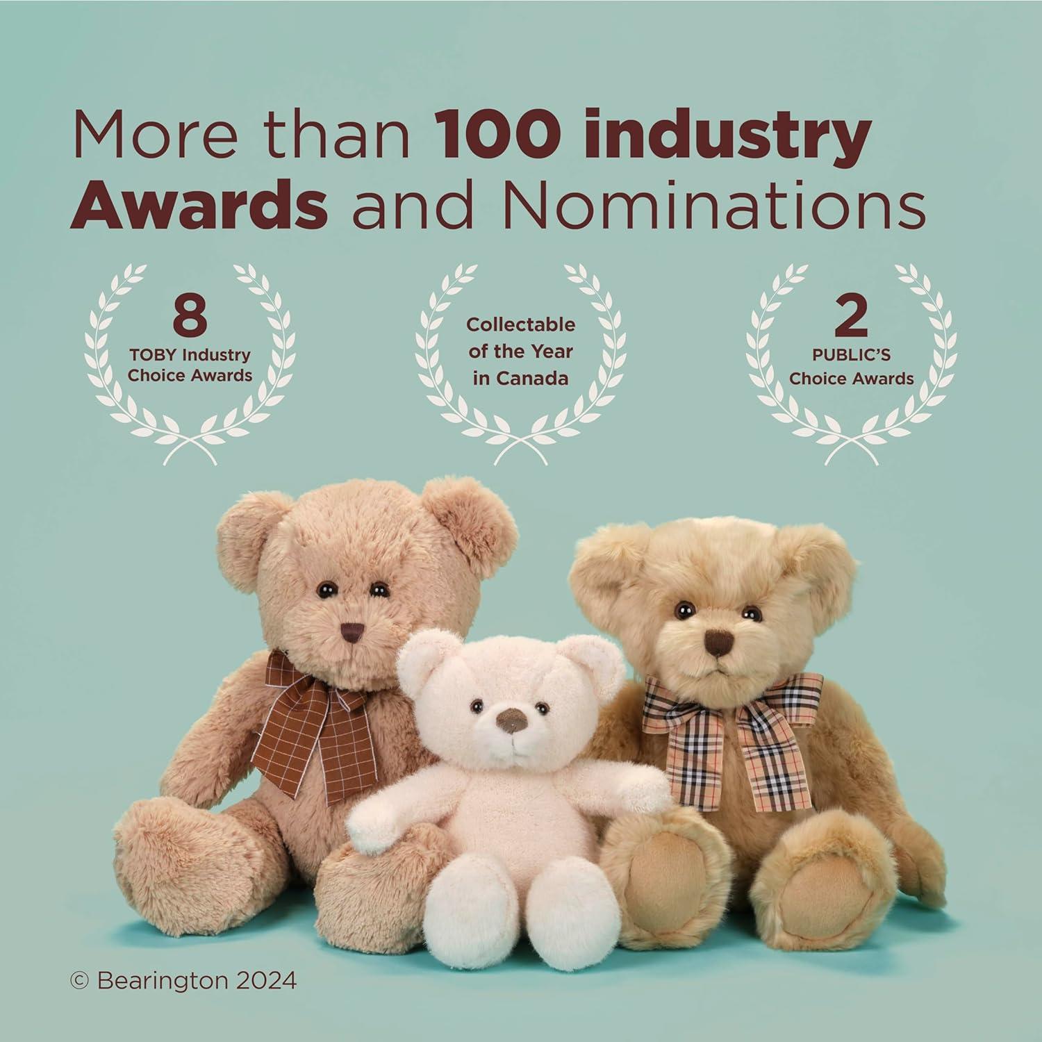 Oso de Peluche Bearington Lil' Shaggy 27.9 cm Marrón