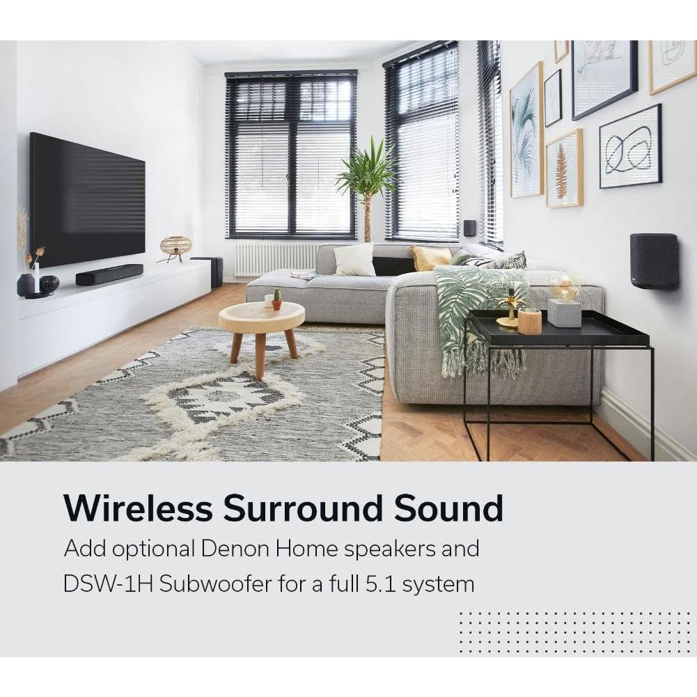 Barra de sonido Denon Home 550 3D Dolby Atmos Wi-Fi Bluetooth