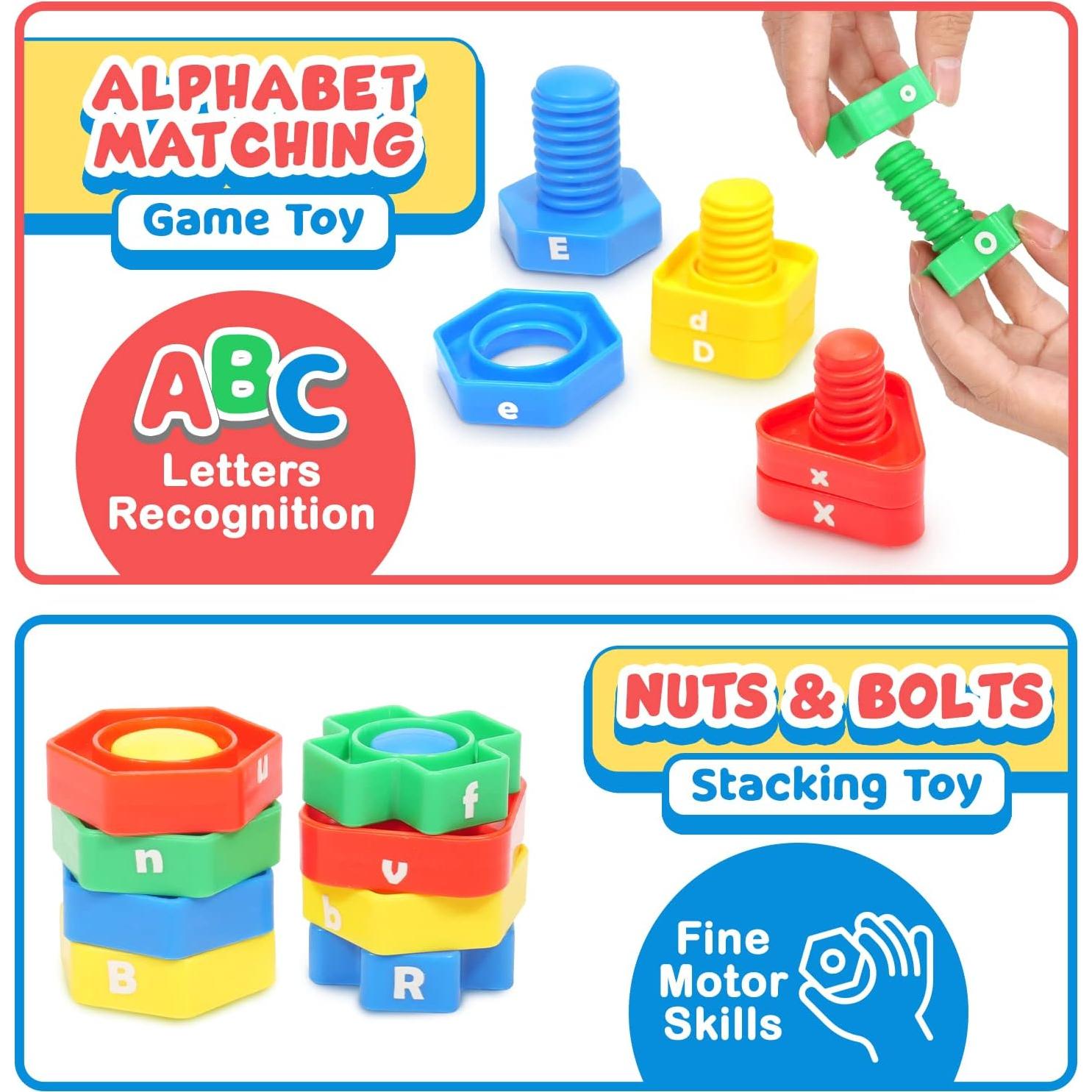 Juego de Emparejamiento de Letras PEZ PEQUEÑO 52 Piezas