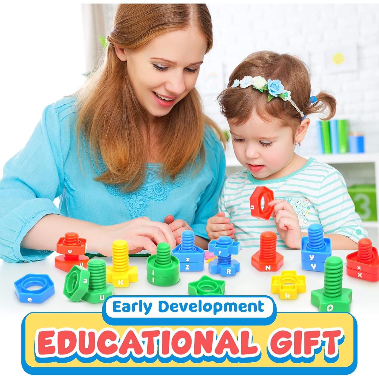 Juego de Emparejamiento de Letras PEZ PEQUEÑO 52 Piezas