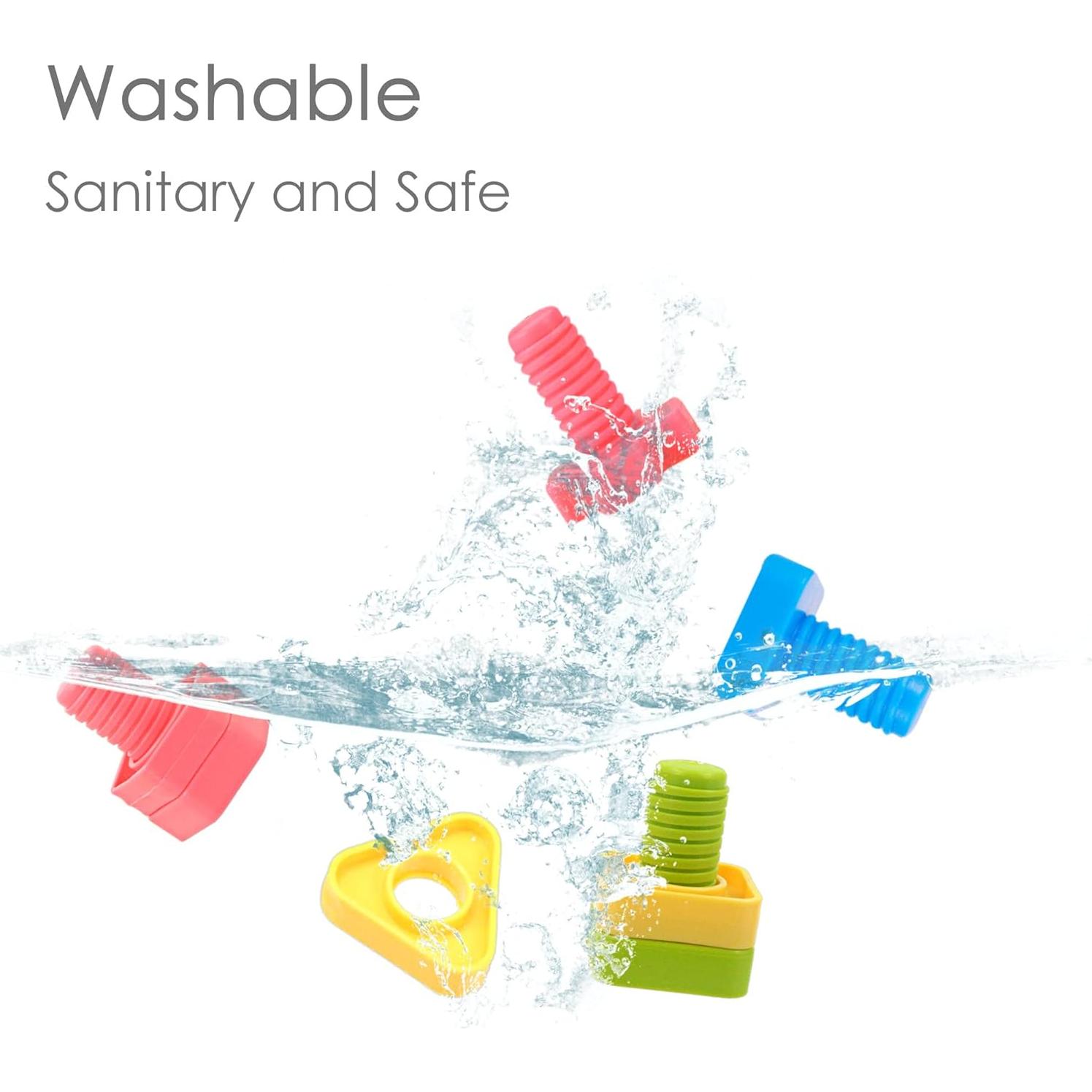 Juguetes de Formas y Tornillos TOMYOU - 32 Piezas STEM