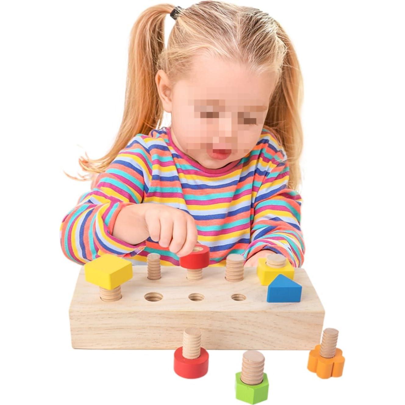 Juguete Educativo de Madera Gudong para Niños 22x9cm