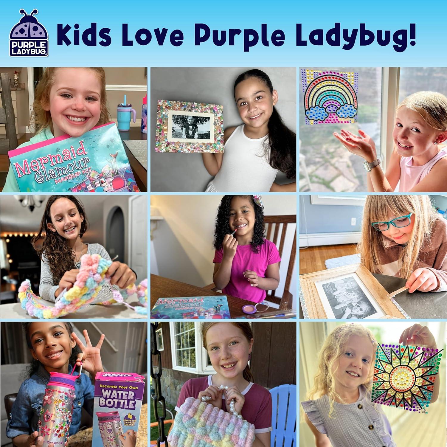 Palitos de Cera Flexibles GUSANO MORADO - 300 Piezas, 15 Colores