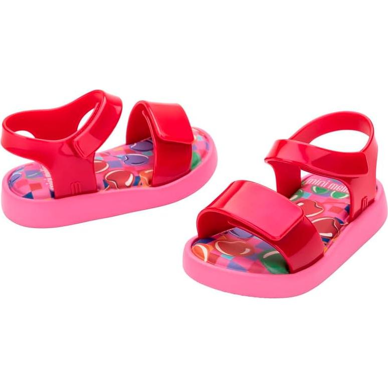 Sandalias Mini Melissa Jump para Niños - Rosa 20x12x8 cm