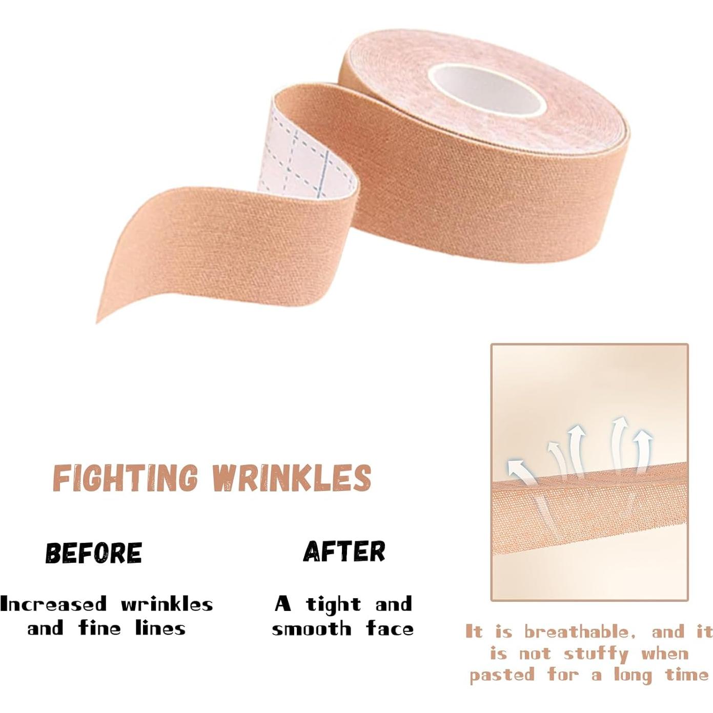 Cinta de Elevación Miofascial Facial Snmzlc 2 Rollos 2.5cm x 5m