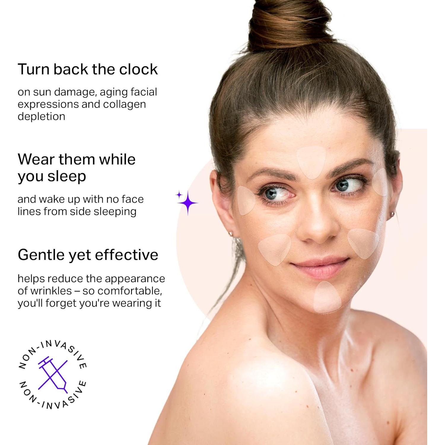 Parches Faciales Antienvejecimiento Blumbody - 160 Parches