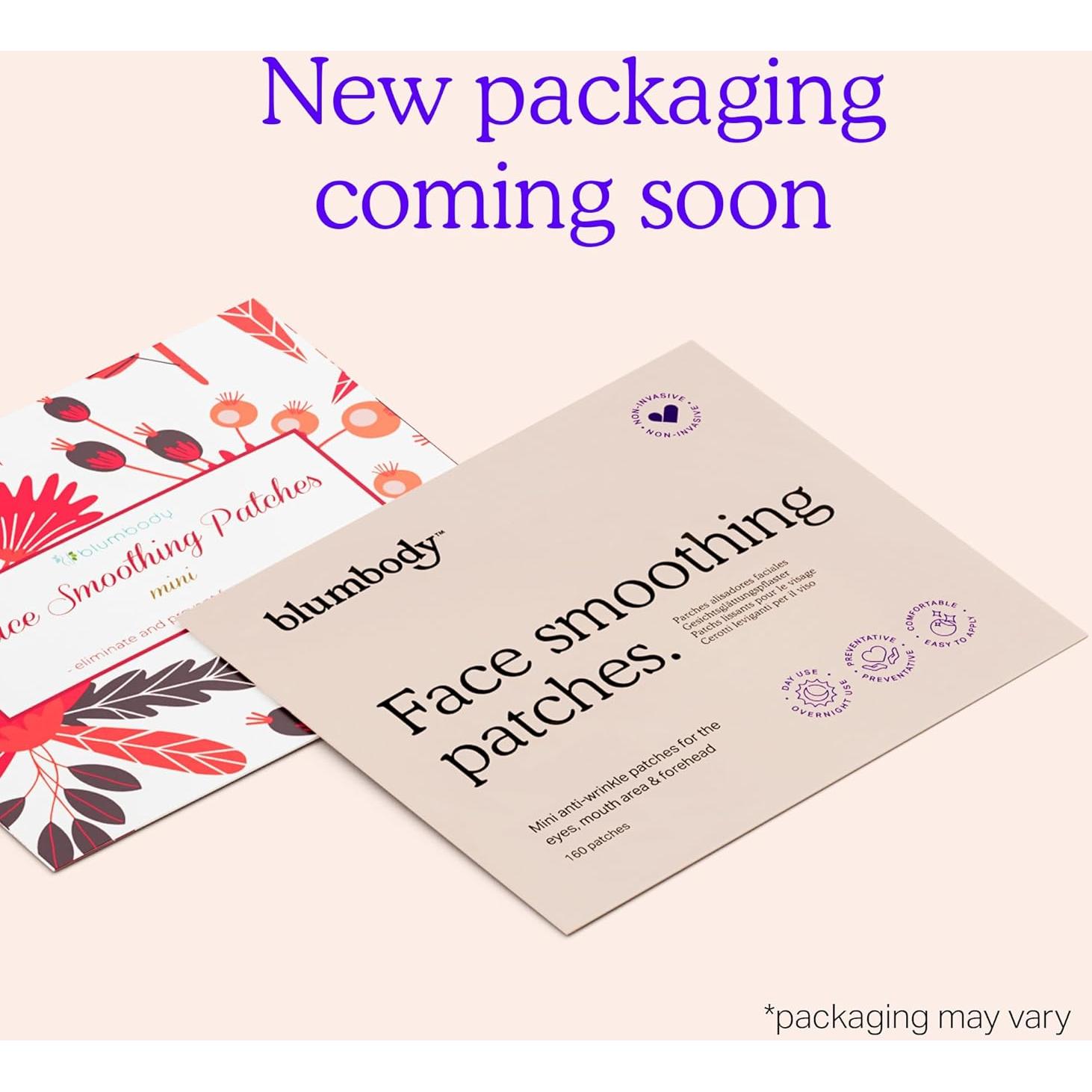 Parches Faciales Antienvejecimiento Blumbody - 160 Parches