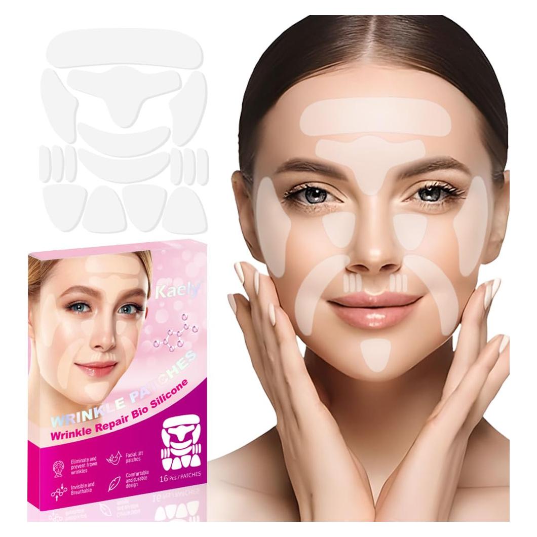 Cintas Médicas Faciales para Arrugas evpct 192 Pcs - Silicona