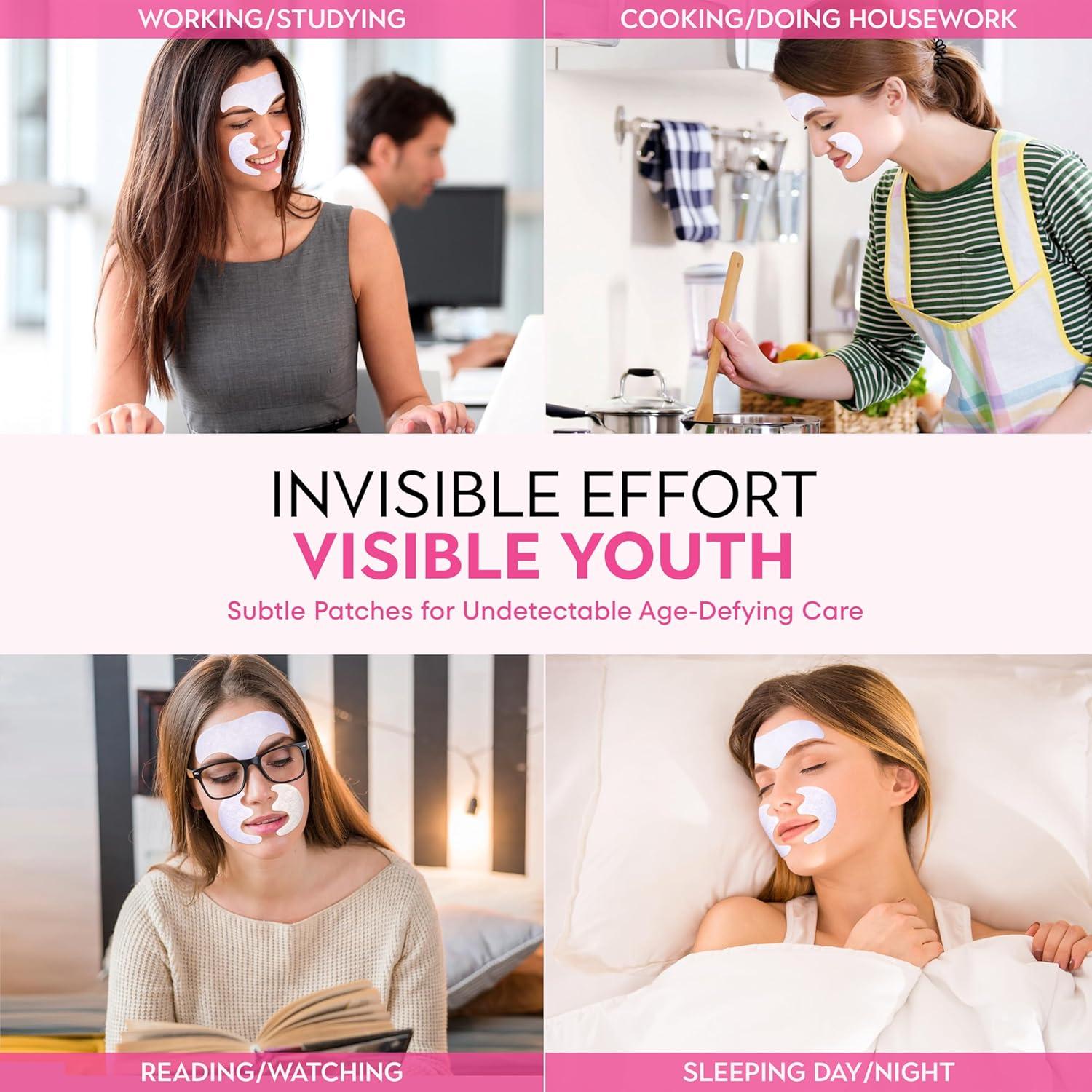 Parche Antiarrugas Nocturno Insutam para Mujeres - 16.5x10.4 cm