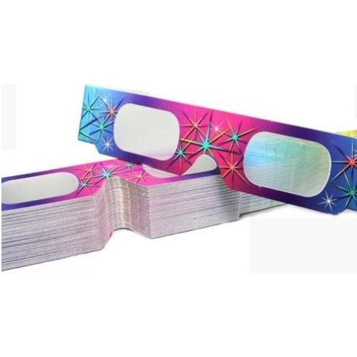Gafas de Difracción de Fuegos Artificiales Rainbow - 51 Unidades