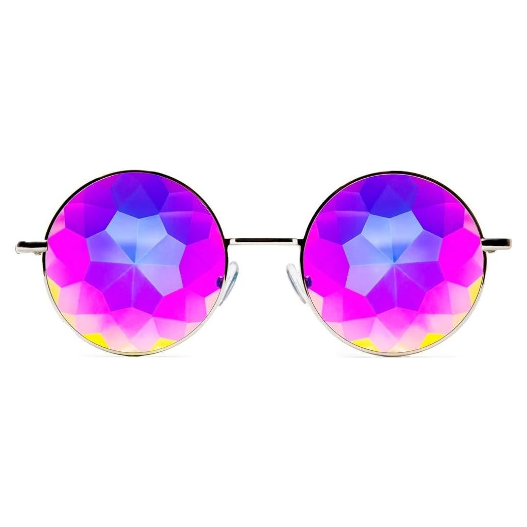 Gafas de Caleidoscopio GloFX Imagine - Marco Metal - Efecto Arcoíris