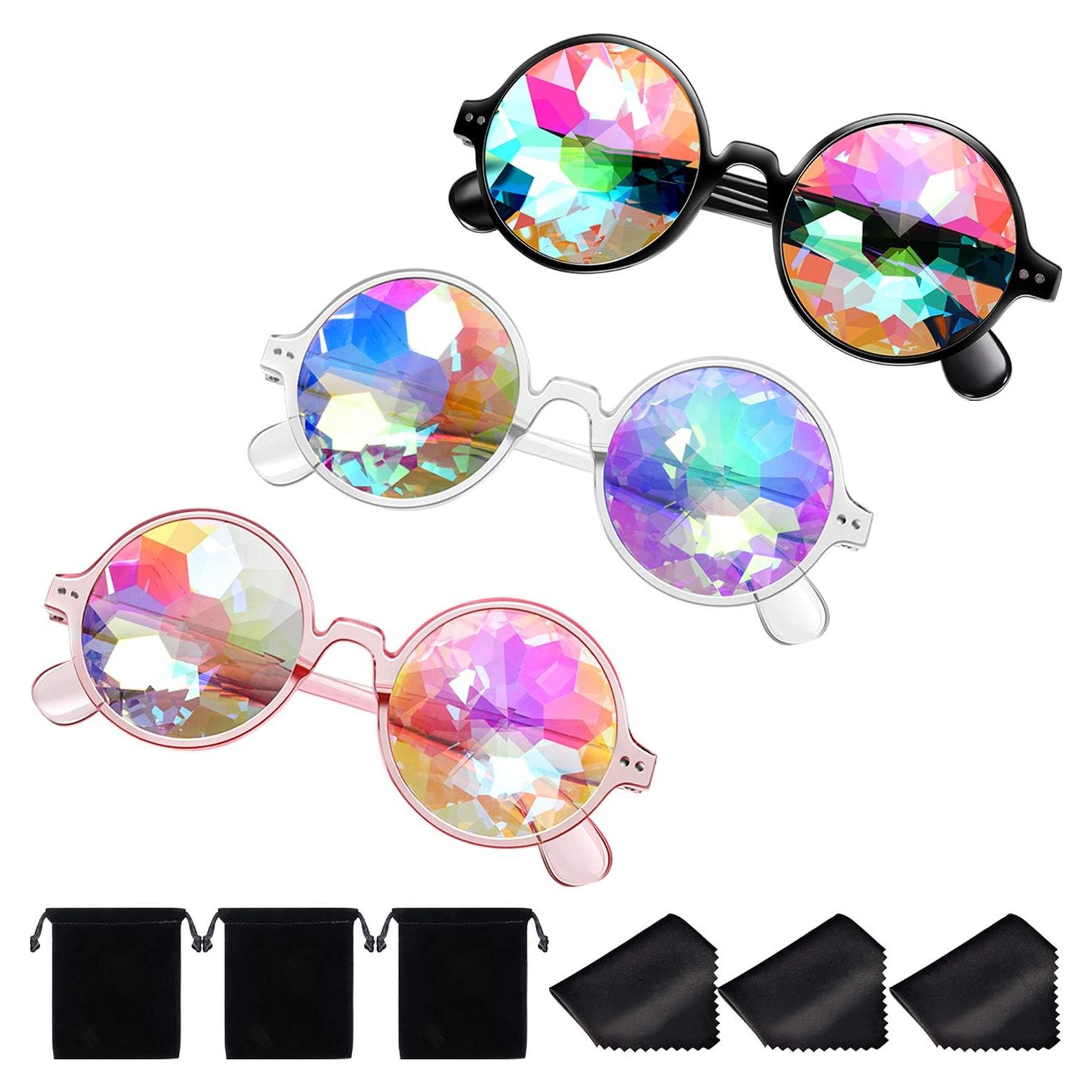 Gafas de Sol Kaleidoscopio Arcoíris Yaomiao - Efecto Prismático