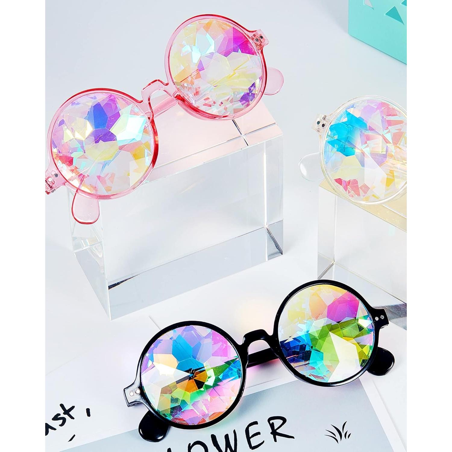 Gafas de Sol Kaleidoscopio Frienda - 12 Pares Psicodélicas