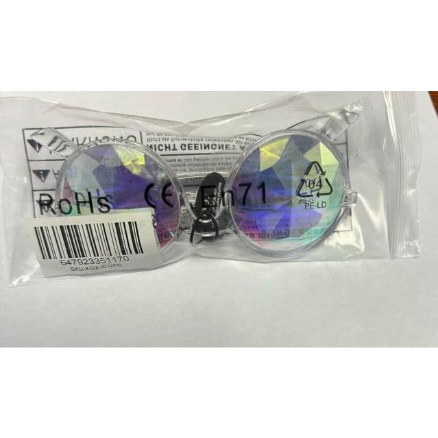 Gafas de Caleidoscopio GloFX Xtra Lite Cristal Ligeras