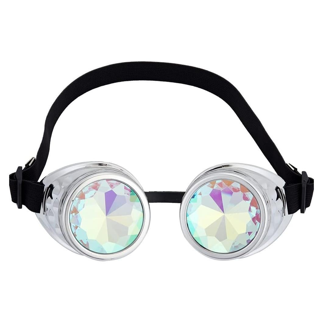 Gafas de Caleidoscopio Steampunk OMGREAT - Lente Arcoíris