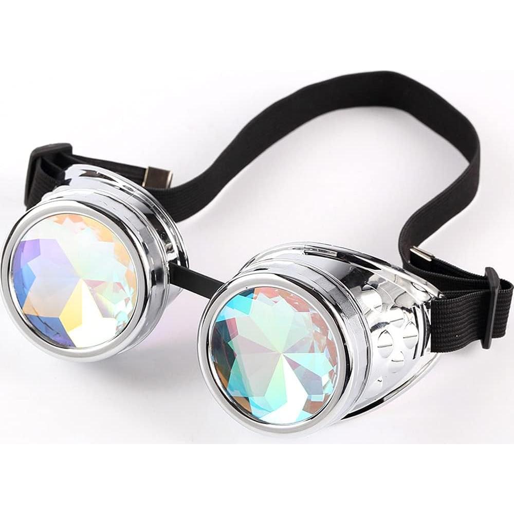 Gafas de Caleidoscopio Steampunk OMGREAT - Lente Arcoíris