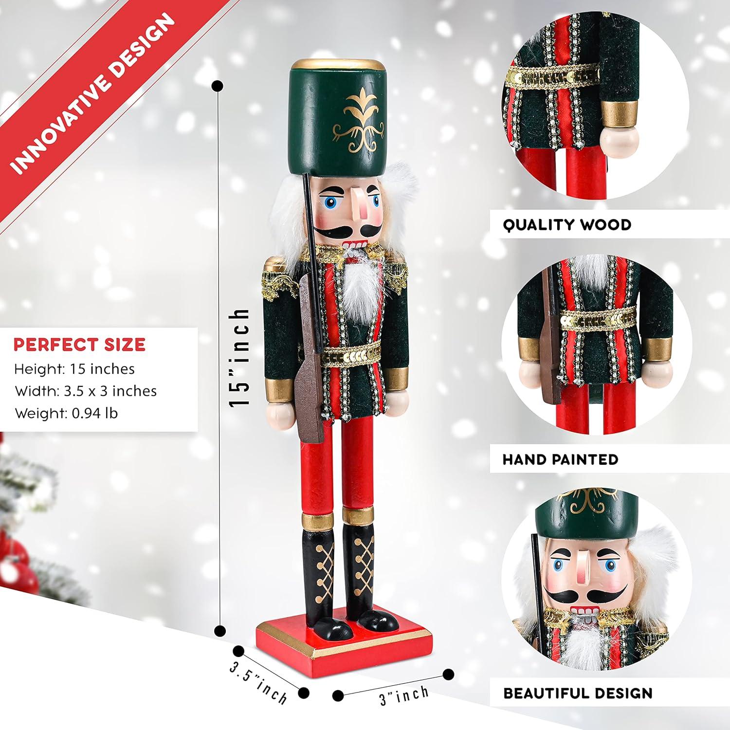 Soldado de Juguete Navideño Ornativity 38.1 cm Decoración