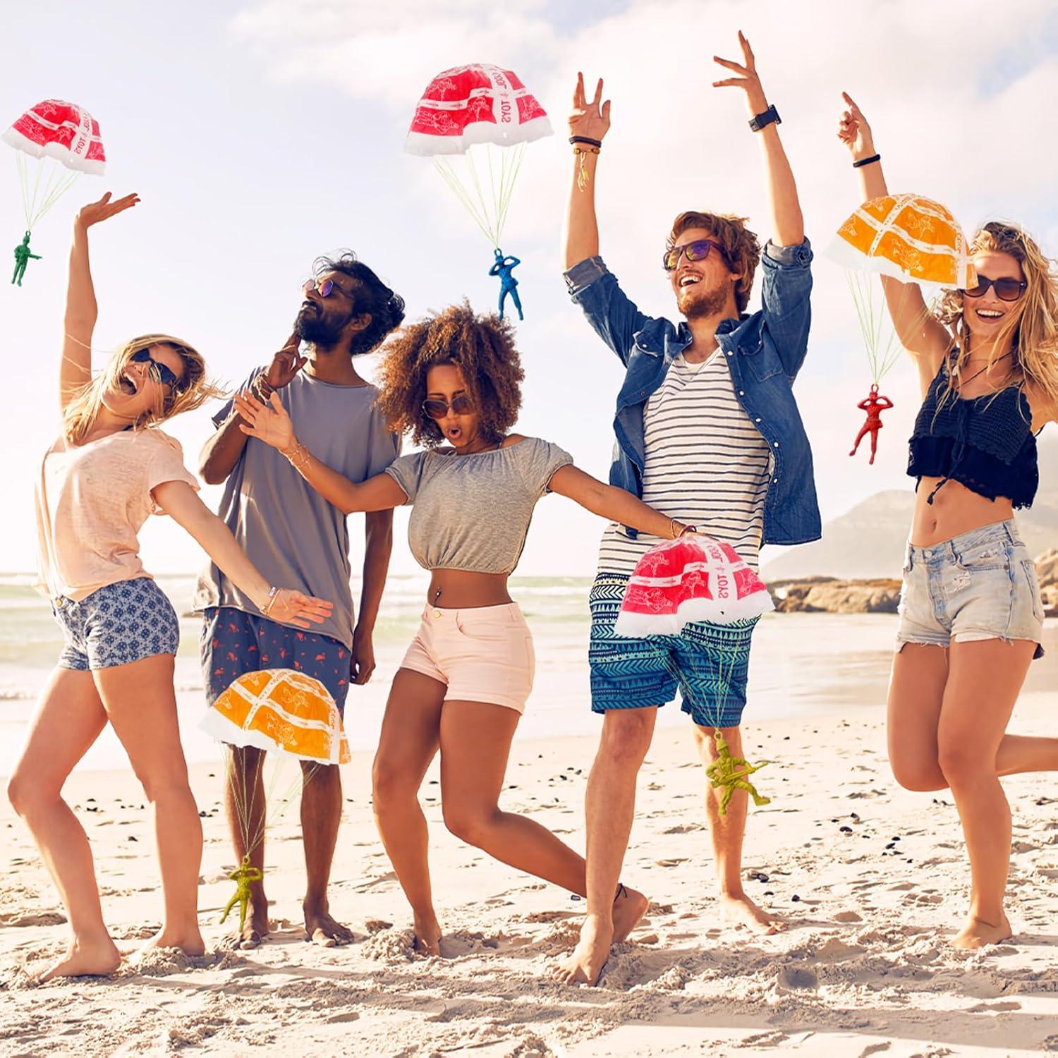 Juguetes Paracaídas OJYUDD 50 Pcs para Niños - Voladores