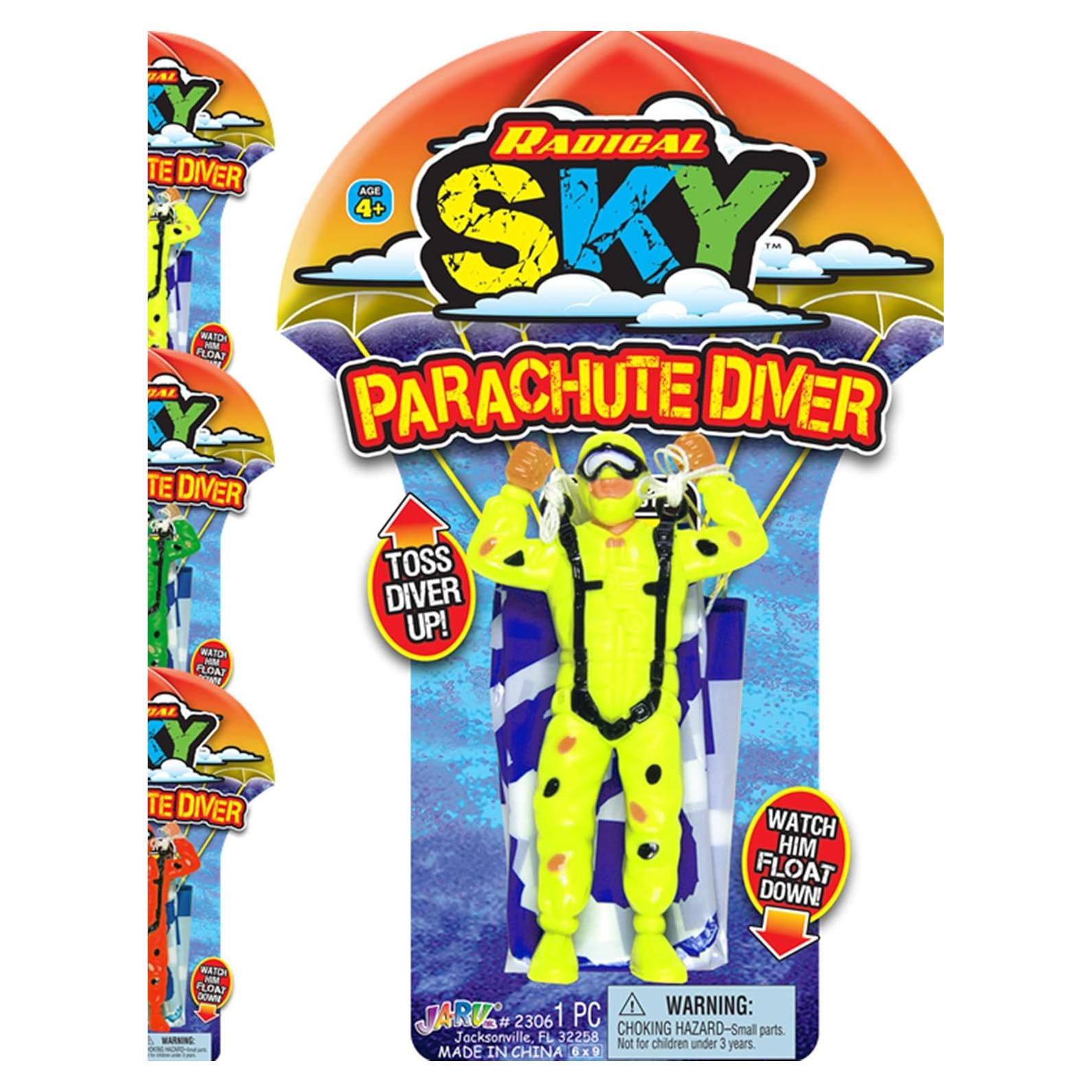 JA-RU Paracaidistas de Acción para Niños - 1 Paquete Variado