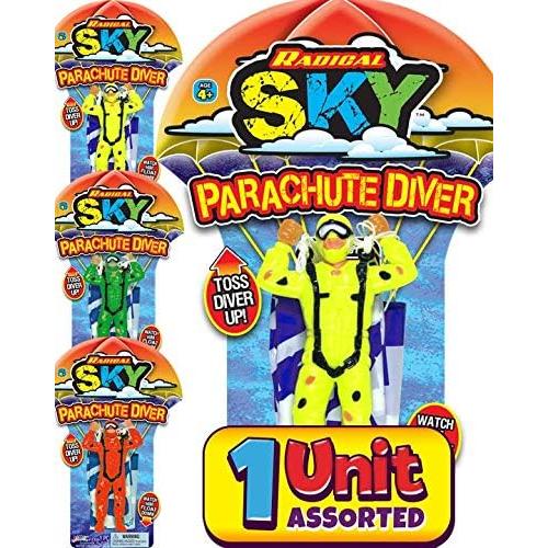 JA-RU Paracaidistas de Acción para Niños - 1 Paquete Variado
