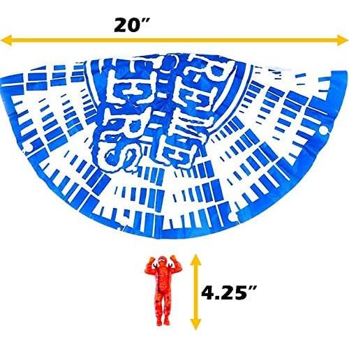 JA-RU Paracaidistas de Acción para Niños - 1 Paquete Variado