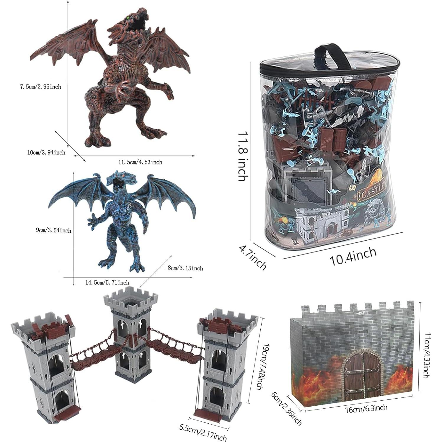 Set de Construcción de Castillo Medieval Yoyoom con Soldados