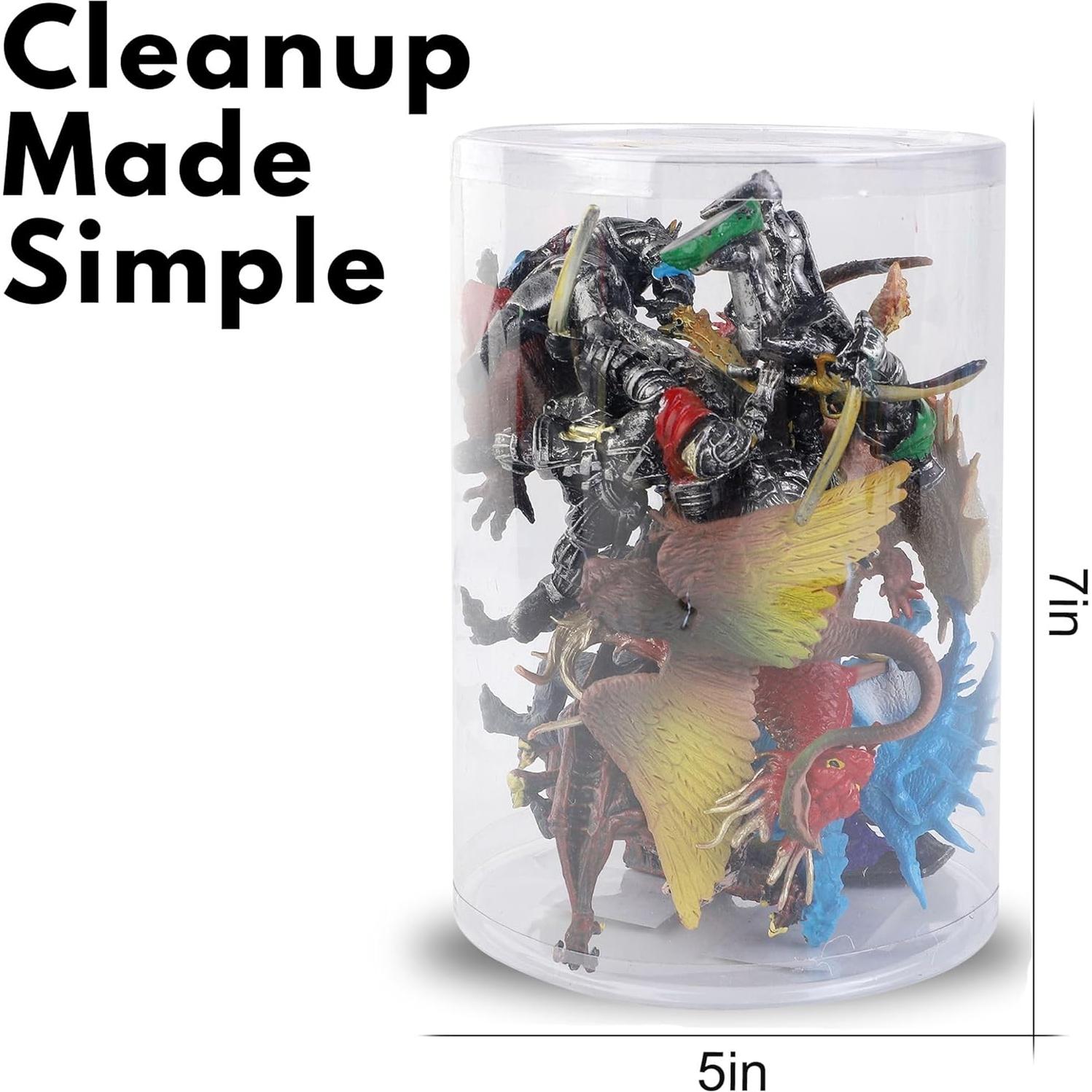 Conjunto de Figuras Medievales y Dragones Liberty Imports - 12 Piezas