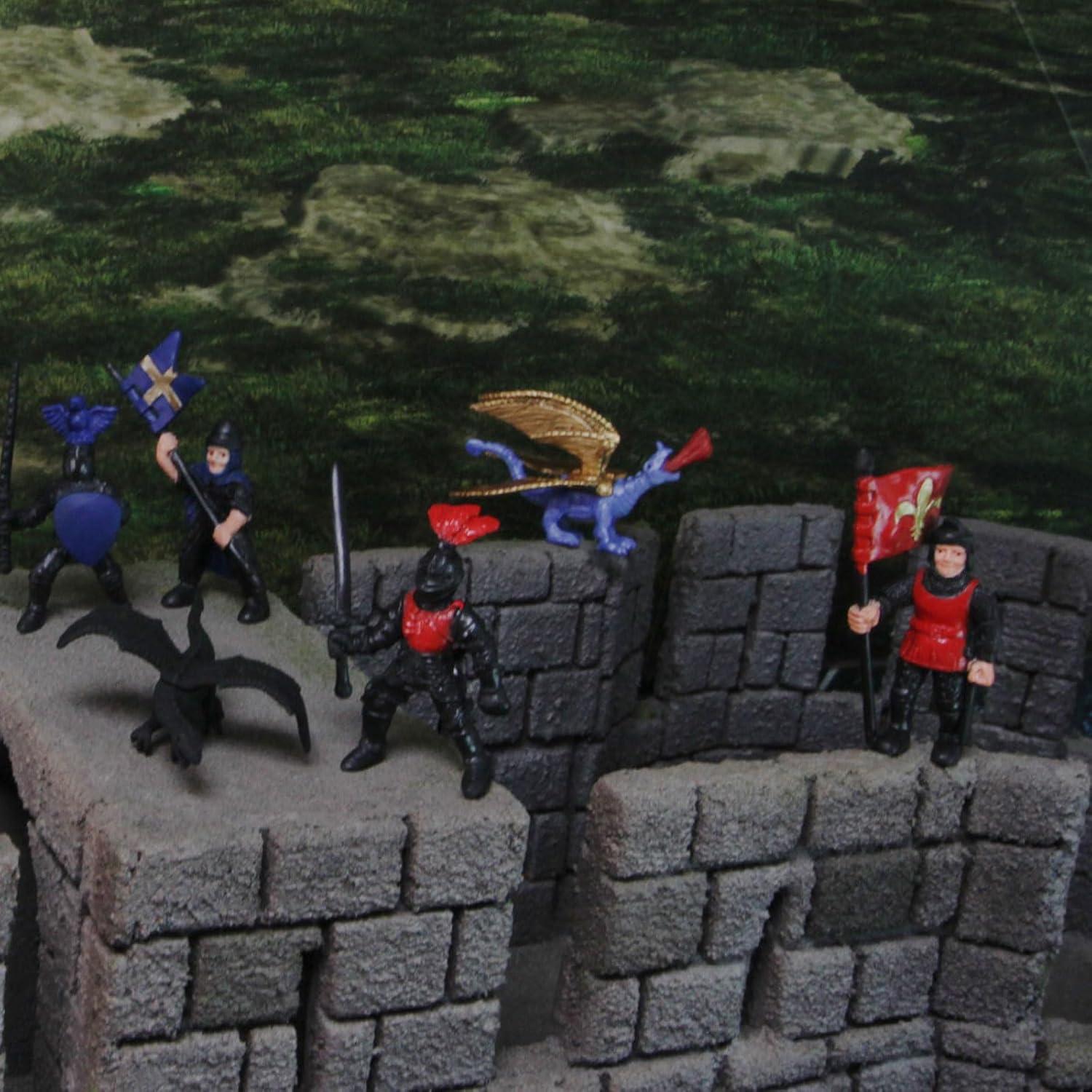 Safari Ltd. Caballeros y Dragones TOOB - 9 Figuras de Juguete