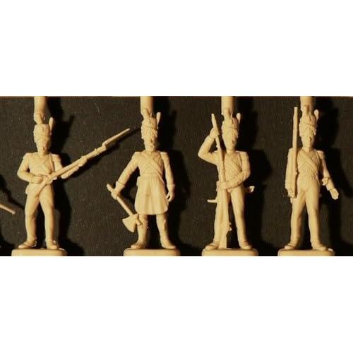 Kit de Figuras Granaderos Franceses Italeri 1:72 - 50 Piezas