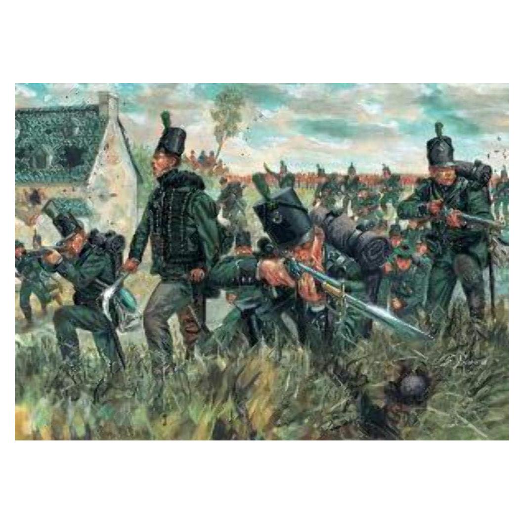 Kit de Construcción Italeri 556083 Guías Verdes Británicos 1:72