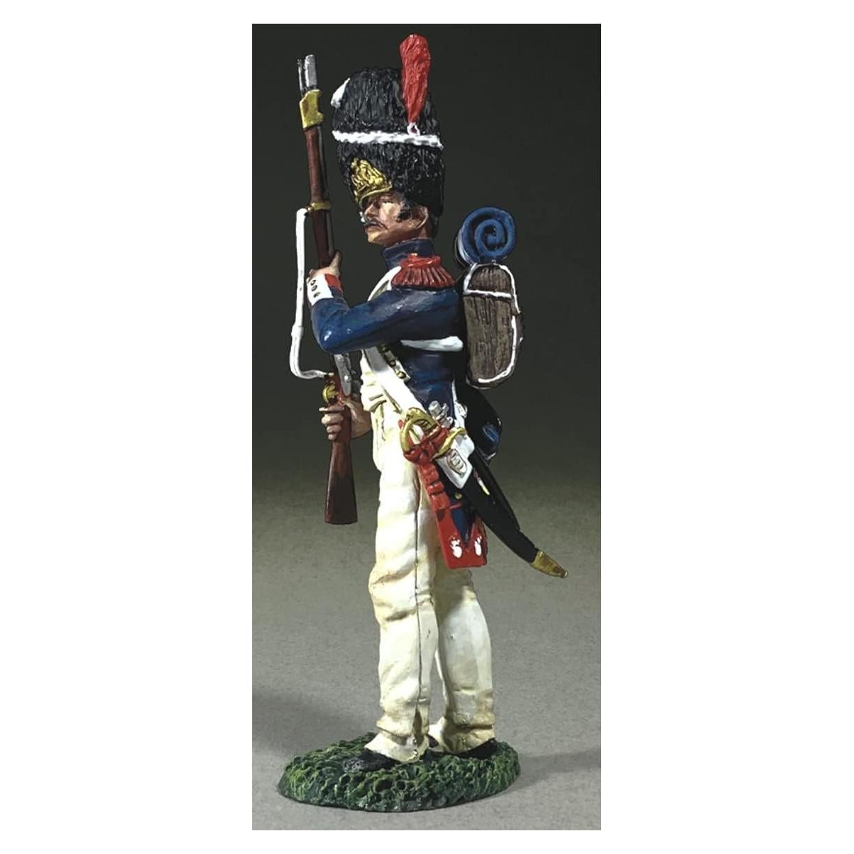 Figura Guardia Imperial Francesa Napoleónica W. Britain 1:30 Metal